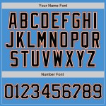 Pinstripe Mavi Jersey Özel Orijinal Siyah Siyah-Turuncu Beyzbol Pudrası Pinstripe Mavi Jersey Özel Orijinal Siyah Siyah-Turuncu Beyzbol Pudrası